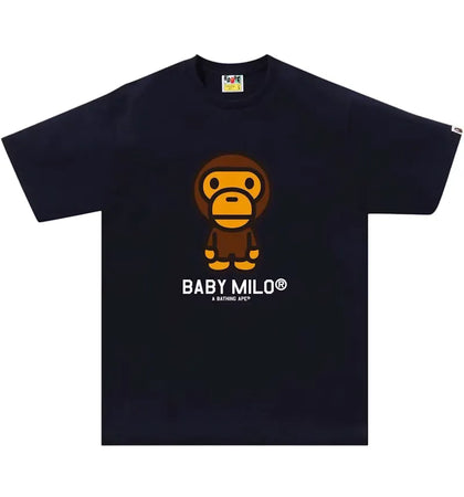 BAPE Baby Milo Tee (SS24) Navy - authentic BAPE product