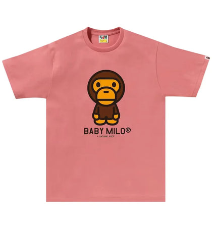 BAPE Baby Milo Tee (SS24) Pink - authentic BAPE product