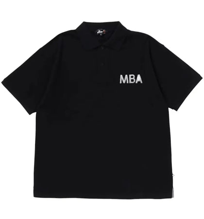 BAPE Basic Polo Shirt Black - authentic BAPE apparel