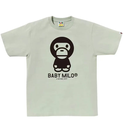 BAPE Bicolor Baby Milo Tee Green - authentic BAPE product