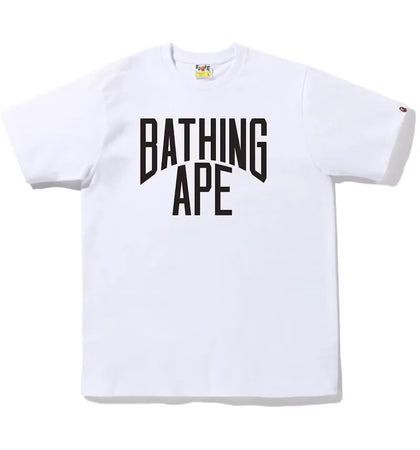 BAPE Bicolor NYC Logo Tee White - authentic BAPE product