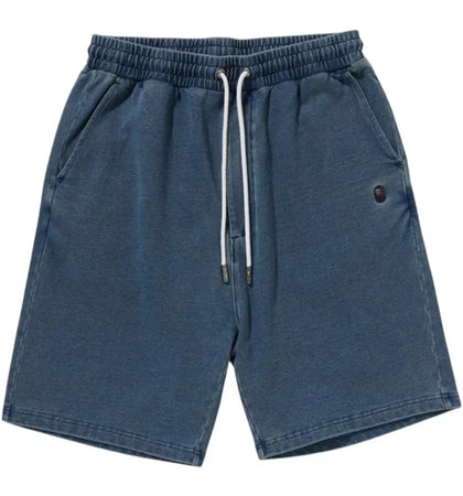 BAPE Black Sweat II Shorts Blue - authentic BAPE apparel