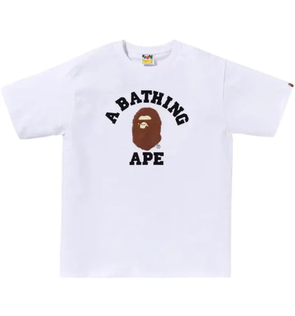 BAPE Boa College BAPEC Tee (JP Online Exclusive) White - authentic BAPE product