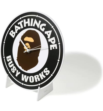 BAPE Busy Works Wall Clock Black - authentic BAPE product
