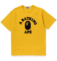 BAPE College Heavy Weight Tee Yellow