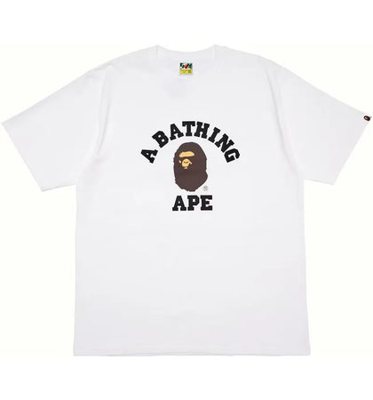 BAPE College Tee White - authentic BAPE product