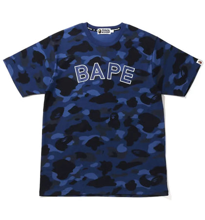 BAPE Color Camo BAPE Tee (FW22) Blue - authentic BAPE product