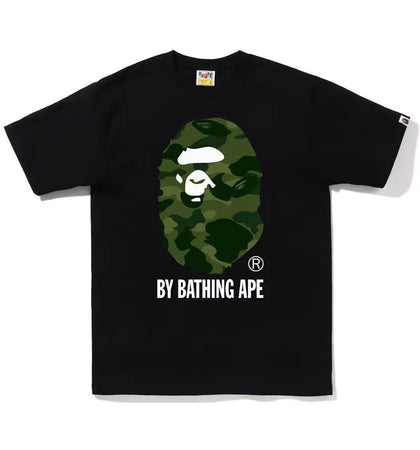 BAPE Color Camo By Bathing Ape Tee (FW22) Black Green - authentic BAPE product