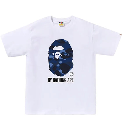 BAPE Color Camo By Bathing Ape Tee (FW24) White/Navy - authentic BAPE product
