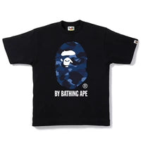 BAPE Color Camo By Bathing Tee Black/Blue
