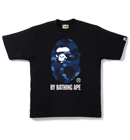 BAPE Color Camo By Bathing Tee Black/Blue - authentic BAPE product