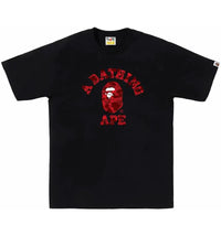 BAPE Color Camo College Tee (SS24) Black/Red