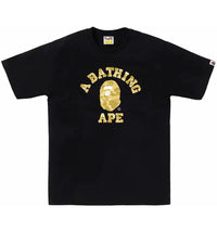 BAPE Color Camo College Tee (SS24) Black/Yellow