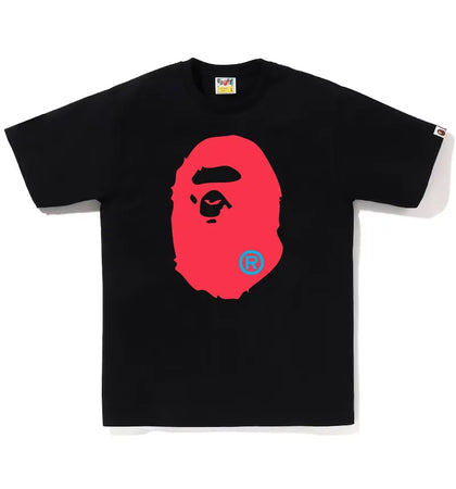 BAPE Colors Big Ape Head Tee (SS23) Black - authentic BAPE product