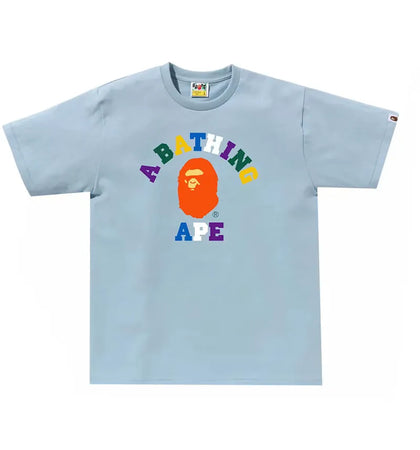 BAPE Colors College Tee (SS24) Sax - authentic BAPE product