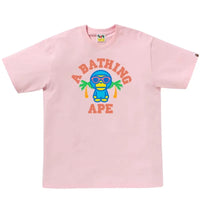 BAPE Colors Milo College Summer Tee (SS25) Pink