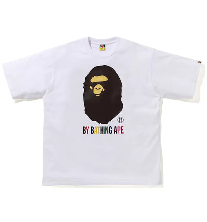 BAPE Colors Relaxed Fit Tee White - authentic BAPE product