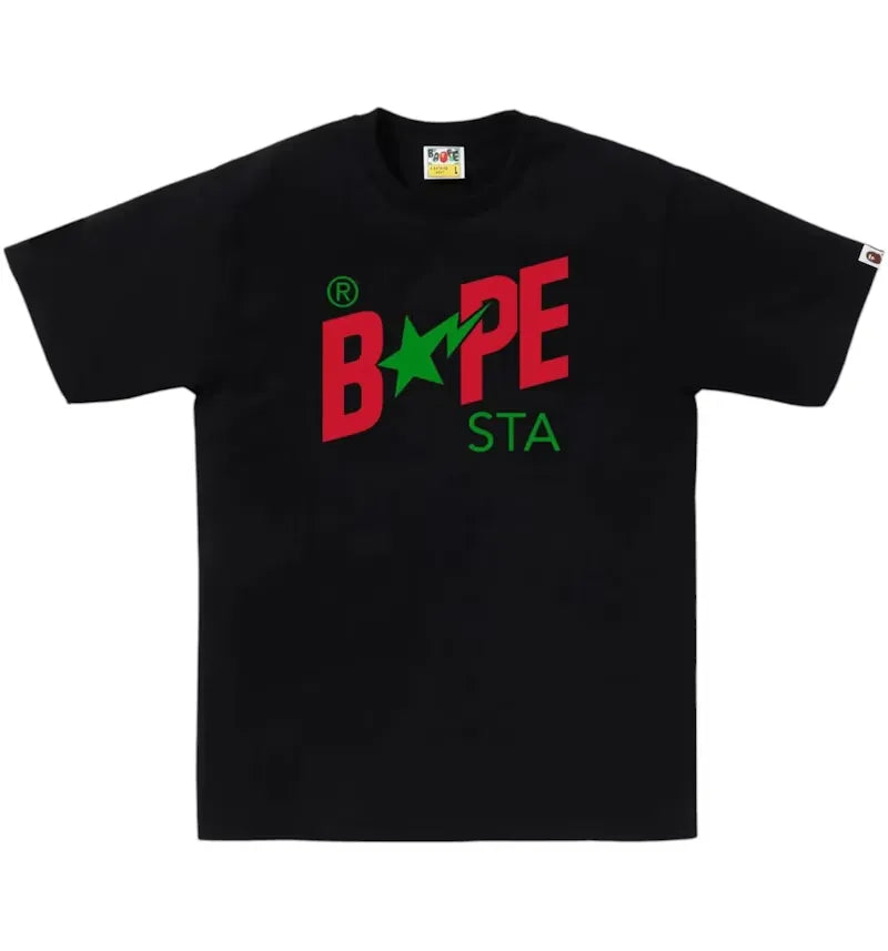 BAPE Colors Sta Tee Tee Black - vue 360