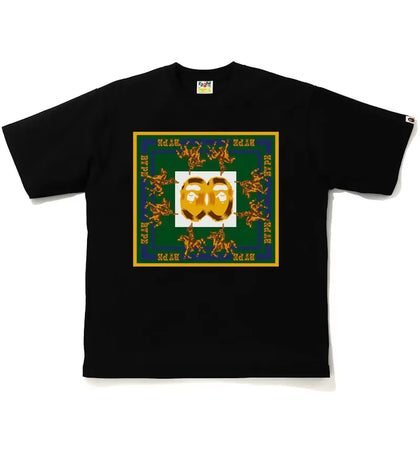 BAPE Double Ape Head Relaxed T-shirt Black - authentic BAPE apparel