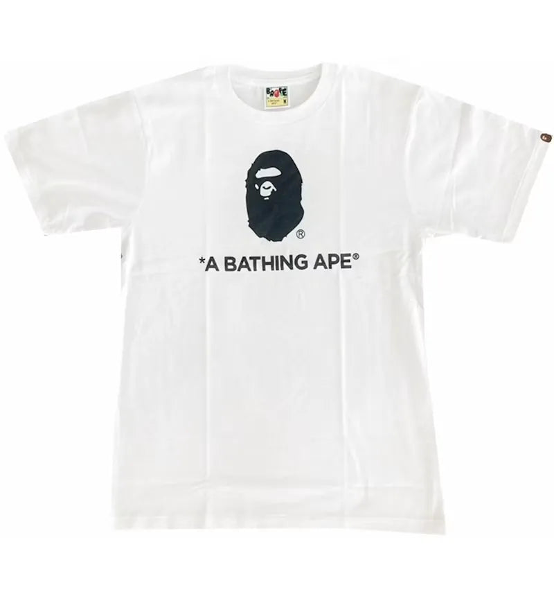 BAPE Happy New Year Ape Head Tee (SS22) White - vue 360