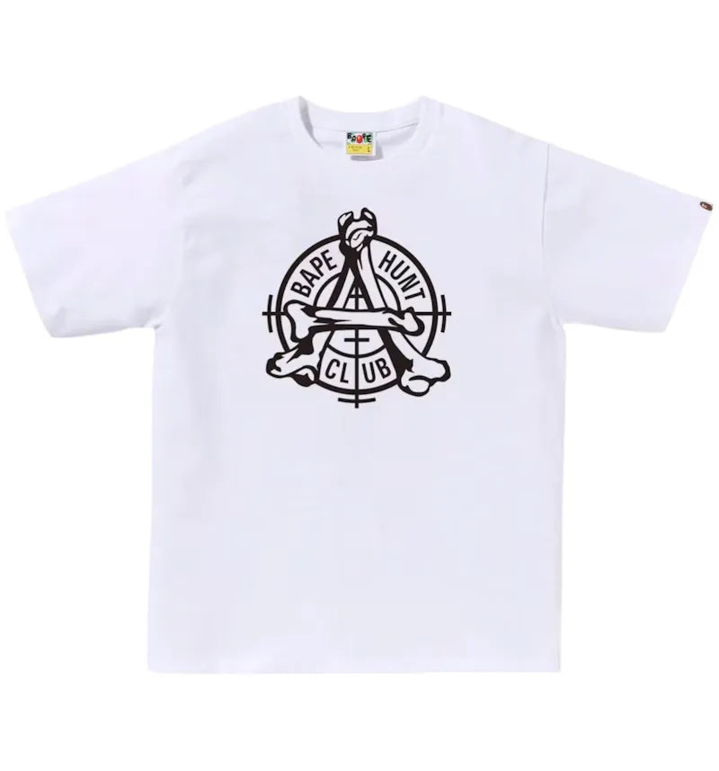 BAPE Hunt Club Tee White - vue 360