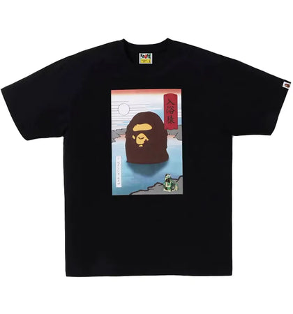 BAPE Japan Souvenir #1 Tee Black - authentic BAPE product