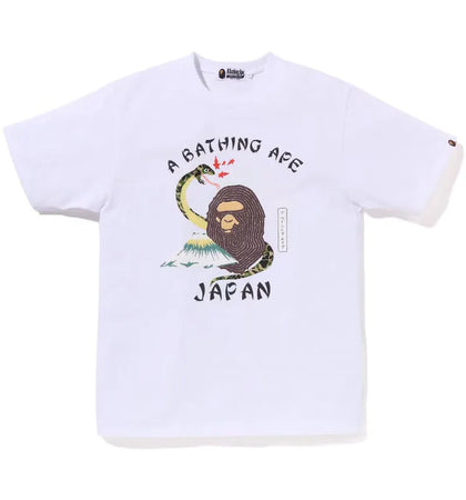 BAPE Japanese Culture Tee White - authentic BAPE product