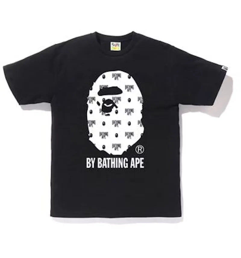 BAPE Monogram by Bathing Tee Black/White - vue 360