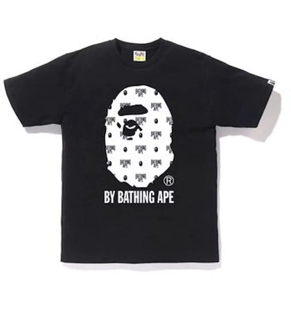 BAPE Monogram by Bathing Tee Black/White - authentic BAPE product