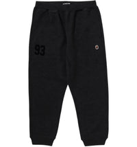 BAPE Mr.Bathing Ape Logo Sweat Pants Charcoal