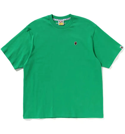 BAPE One Point Relaxed Fit Tee Green - authentic BAPE product