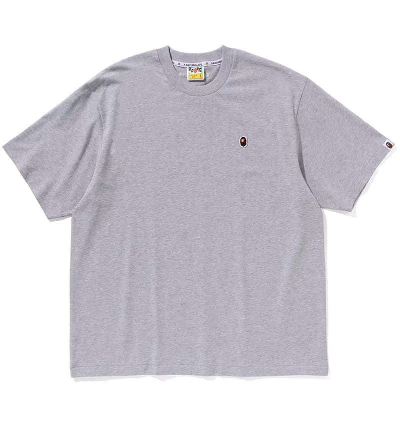 BAPE One Point Relaxed Fit Tee Grey - vue 360
