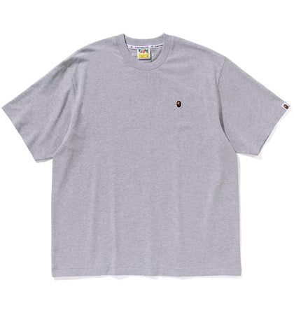 BAPE One Point Relaxed Fit Tee Grey - authentic BAPE product