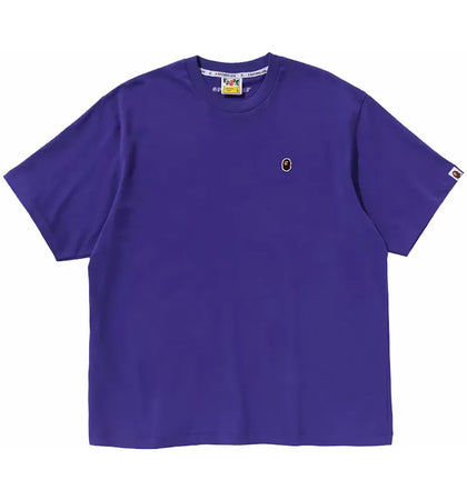 BAPE One Point Relaxed Fit Tee Purple - authentic BAPE product