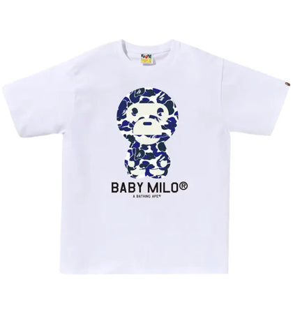 BAPE Online Exclusive Baby Milo Bapec Tee White - authentic BAPE product