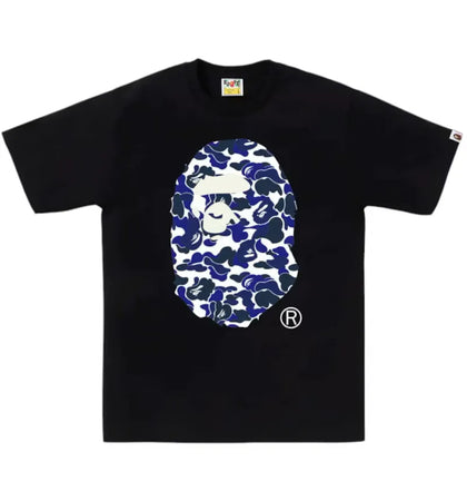 BAPE Online Exclusive Big Ape Head Bapec Tee Black - authentic BAPE product