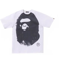 BAPE Overprinted Ape Head Tee White