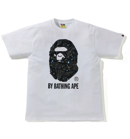 BAPE Space Camo By Bathing Ape Tee White - authentic BAPE product