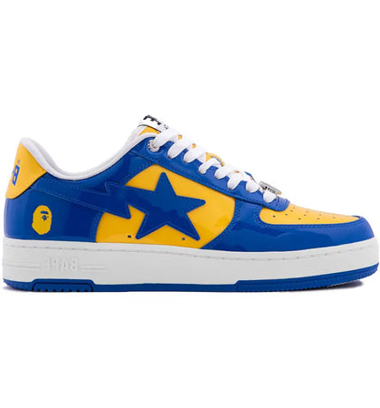 A Bathing Ape Bape Sta #5 M2 Blue Yellow - authentic BAPE sneakers
