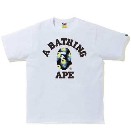 BAPE Storm College Tee White/Black - authentic BAPE product