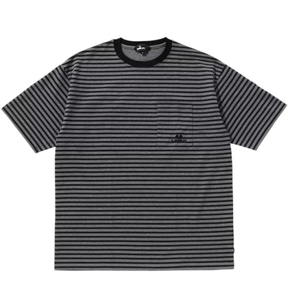 BAPE Stripe Print I Tee Black - authentic BAPE product