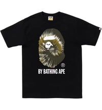 BAPE Tie Dye By Bathing Ape Tee Black Black