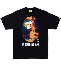 BAPE Tie Dye By Bathing Ape Tee Black/Navy