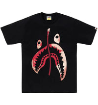 BAPE Tie Dye Twist Shark Tee Black