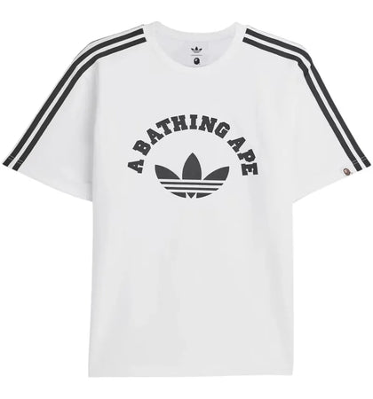 BAPE x adidas Tee White/Black - authentic BAPE product