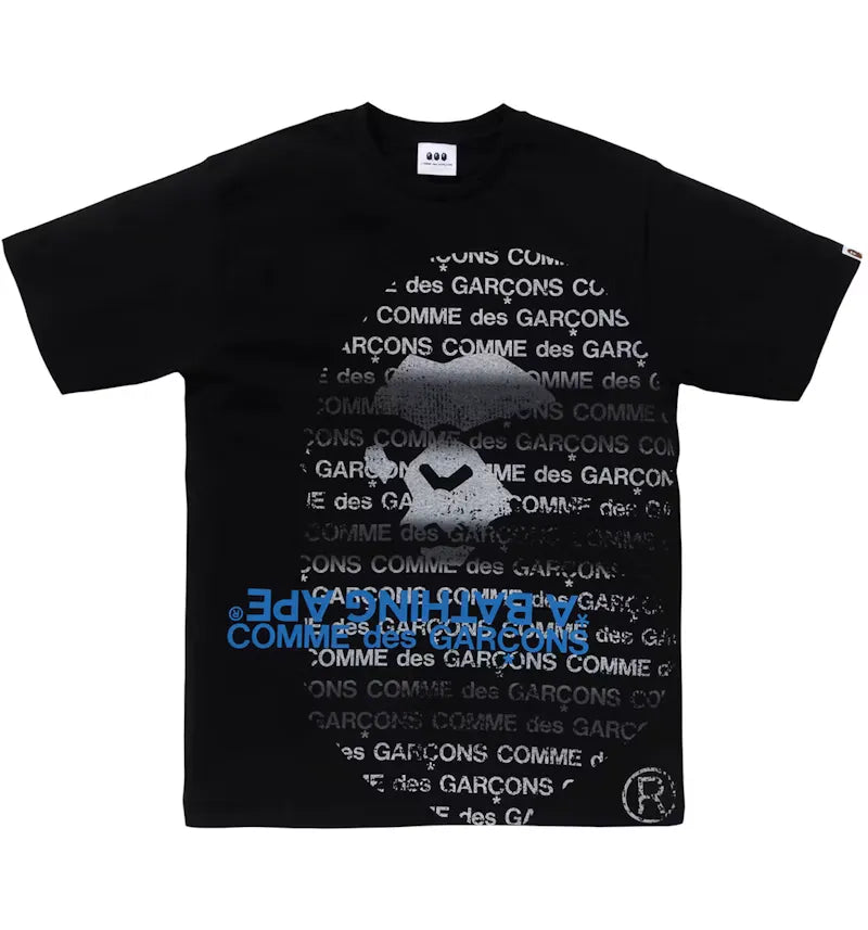 BAPE x Comme des Garcons Osaka II Tee Black - vue 360