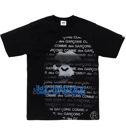 BAPE x Comme des Garcons Osaka II Tee Black - authentic BAPE product
