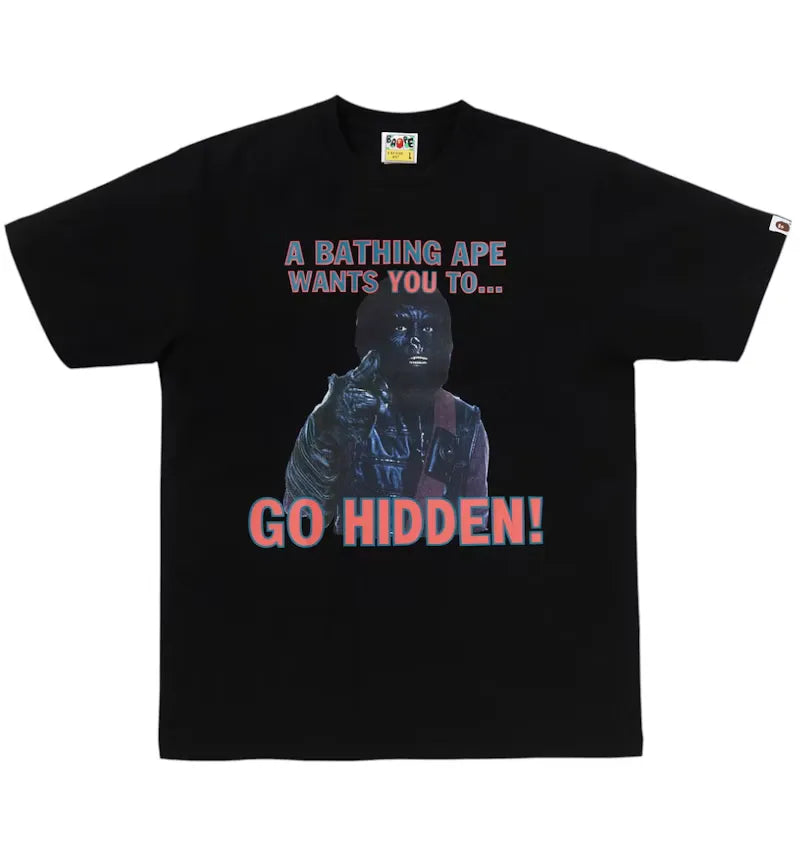 BAPE x Hidden NY Go Tee Black - vue 360