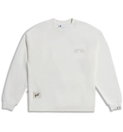 BAPE x Highsnobiety Crewneck Ivory - authentic BAPE product