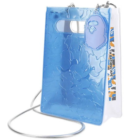 BAPE x nana-nana A5 Vertical Bag Blue Maebashi Store Exclusive - authentic BAPE product